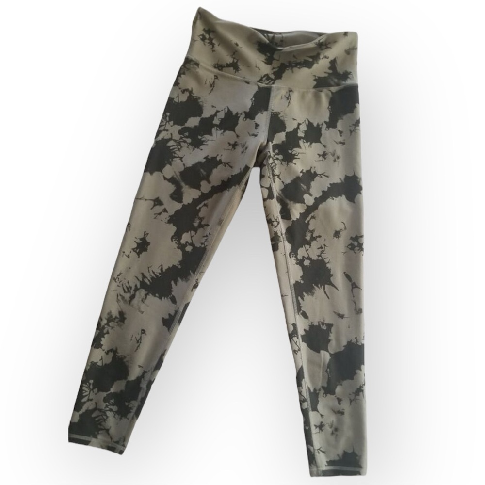 Jessica Simpson Olive Green Camo Leggings Tights Size Large